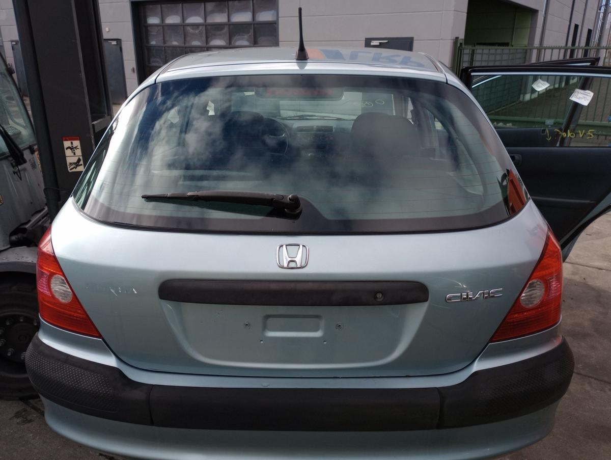 Honda Civic VII 5trg orig Heckklappe mit Scheibe G502M Aquagreen met Bj 2001