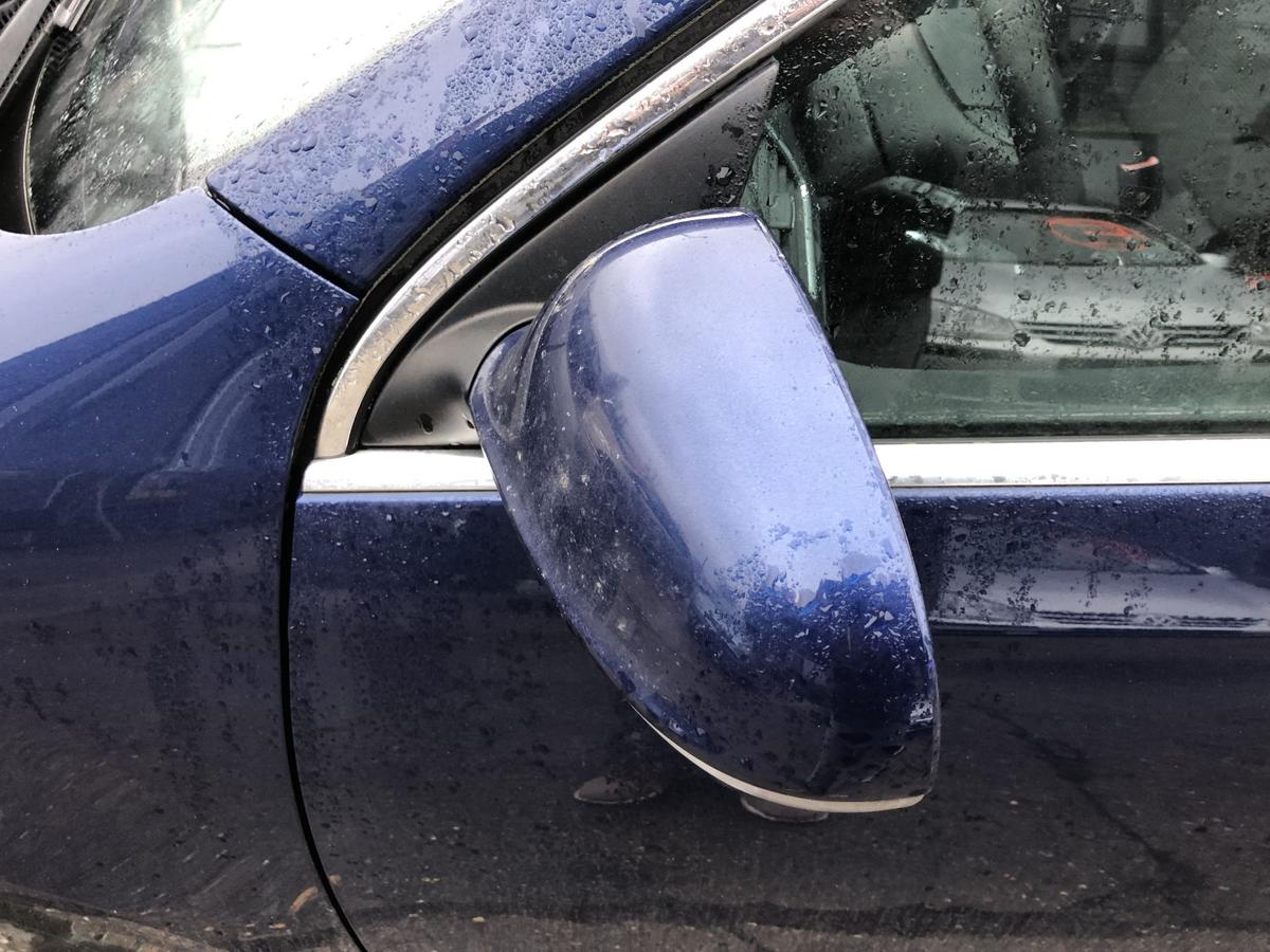 VW Golf 6 VI Variant Aussenspiegel links elek Spiegel Seitenspiegel blau