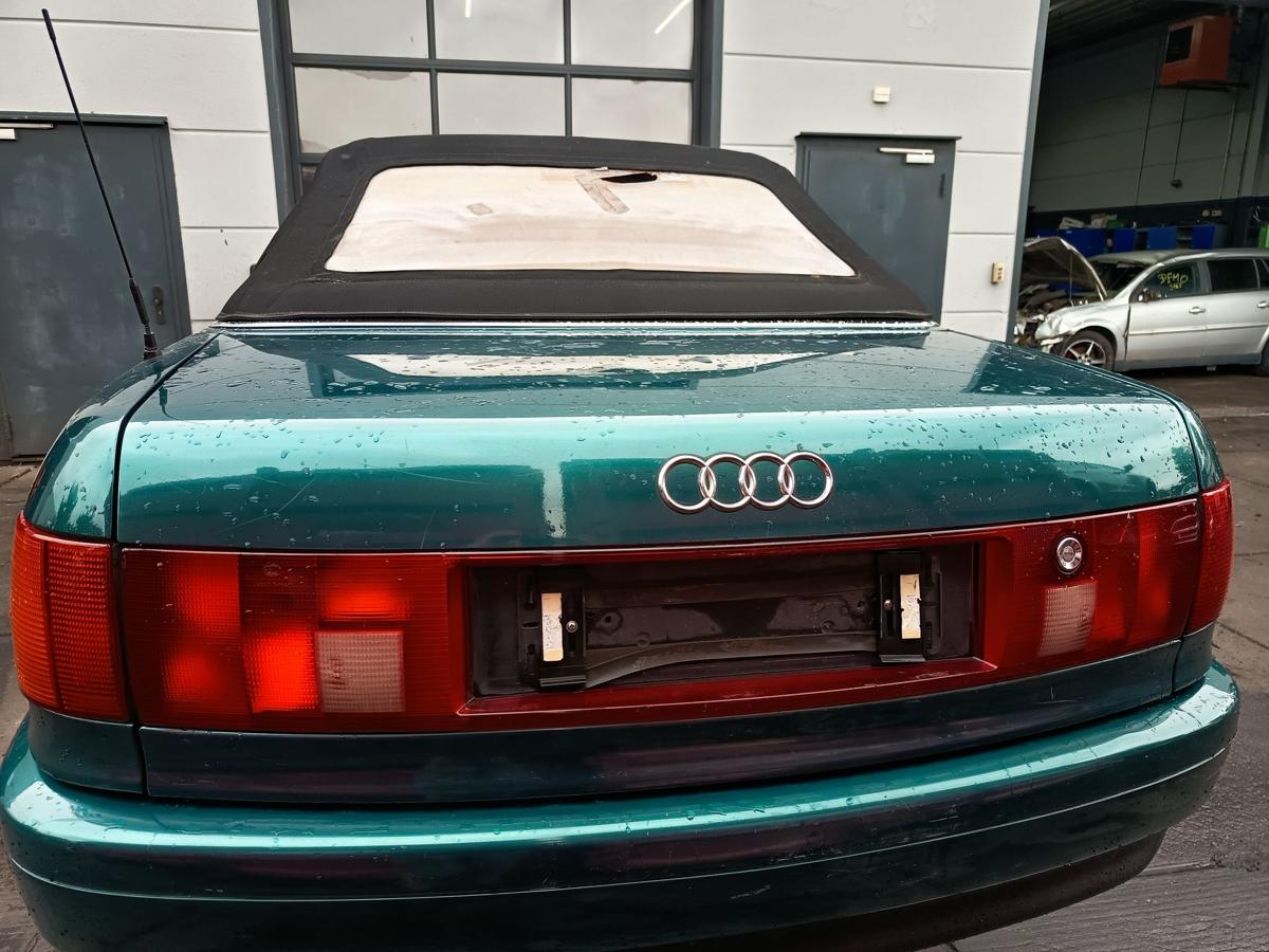 Audi Cabrio B3 8G7 orig Heckklappe Kofferraumdeckel LZ6P Gomera grünmet Bj 1991