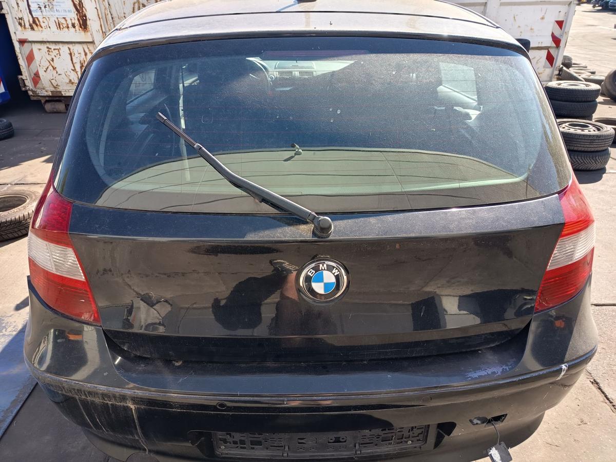 BMW 1er E87 original Heckklappe mit Scheibe 475 Black Sapphire Baujahr 2008