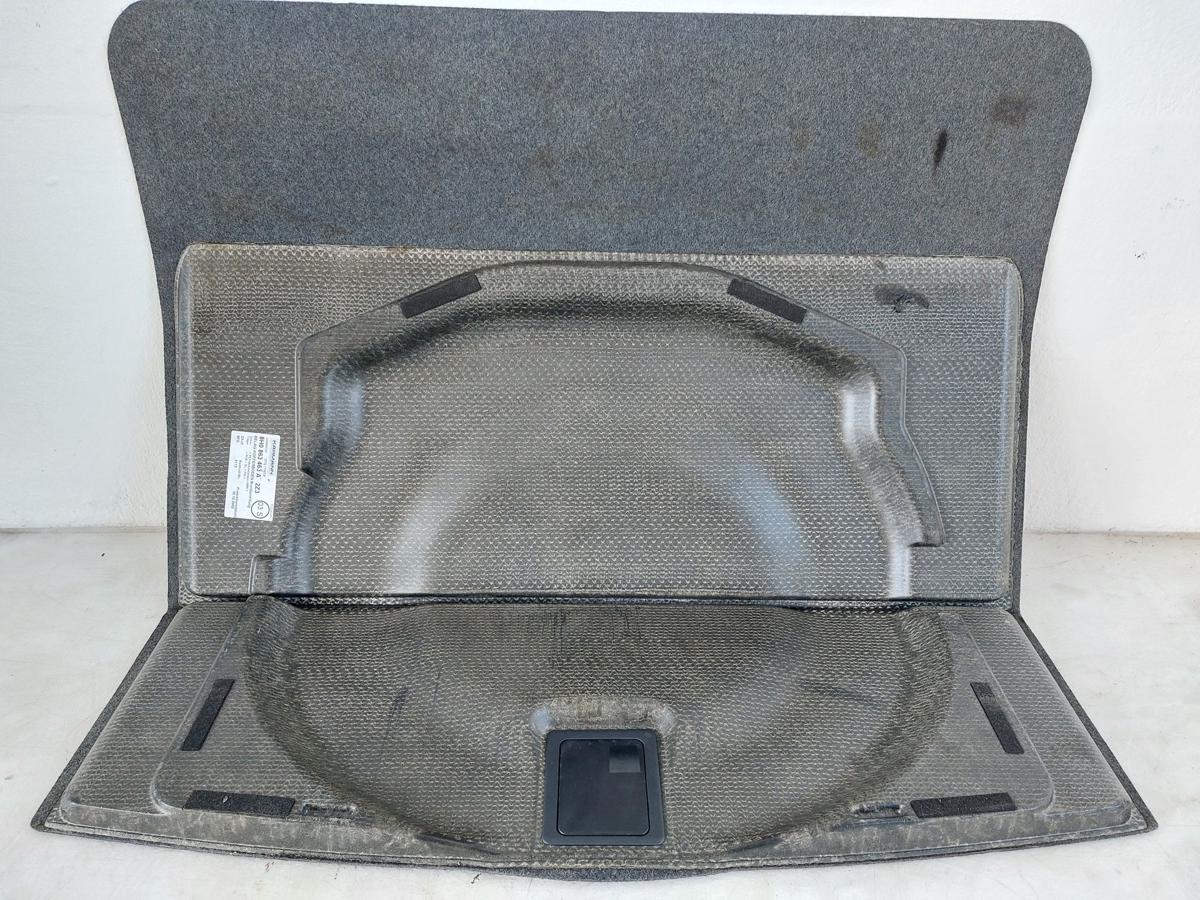 Audi A4 8H B6 Cabrio Bodenbelag Teppich Kofferraum grau OEM Verschmutzt