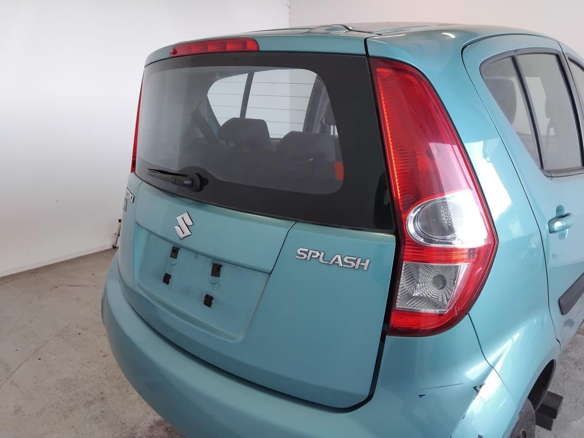 Suzuki Splash EX Heckklappe ZKC Splash Turquoise Metallic mit Heckscheibe BJ2008