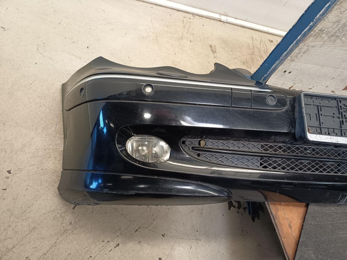 Mercedes W203 original Sto&szlig;stange vorne PDC SRA 197 Obsidianschwarz Bj 2004