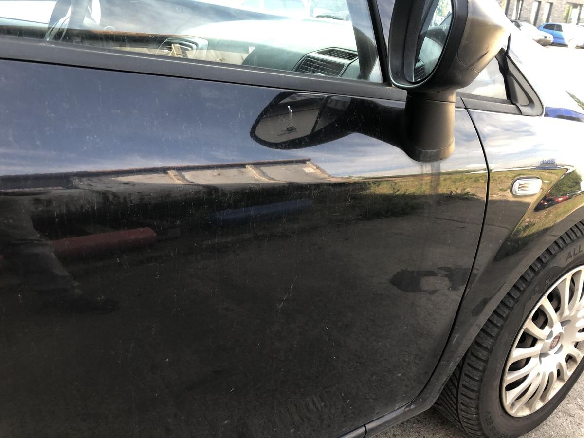 Fiat Punto EVO 199 T&uuml;r vorn rechts Beifahrer 5 t&uuml;rer Roh 876 Nero Mille Miglia