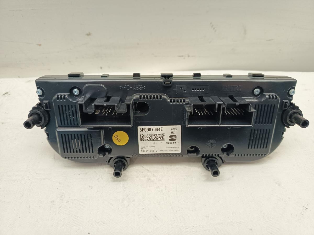 Seat Leon 5F original Heizungsbet&auml;tigung Klimaautomatik 5F0907044E Bj 2014