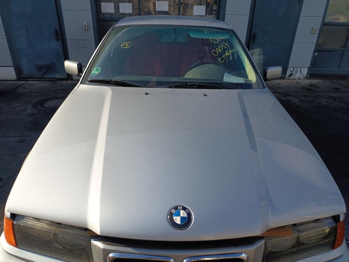 BMW 3er E36 Compact Bj 1997 orig Motorhaube Deckel vorn 309 Arktissilber