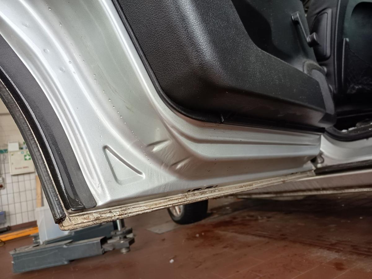 Opel Zafira A original T&uuml;r hinten links Fond Z157 Starsilber Bj 2005