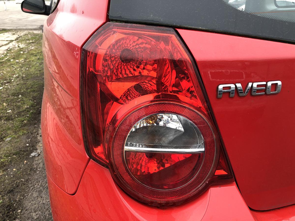 Chevrolet Aveo T250 Rückleuchte links Rücklicht Lampe 3türerhinten