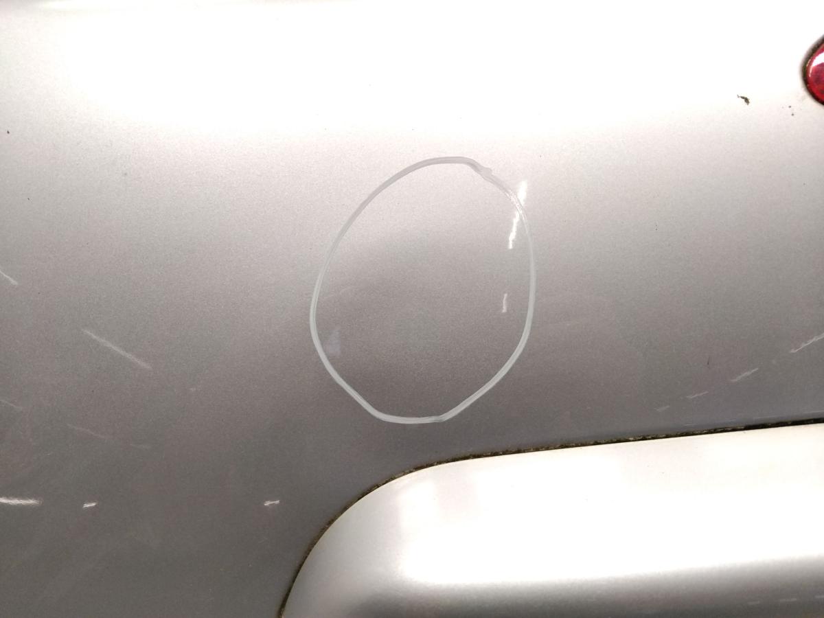 Citroen C3 Pluriel original Heckklappe silber EZR aluminiumgraumetallic Bj.2003