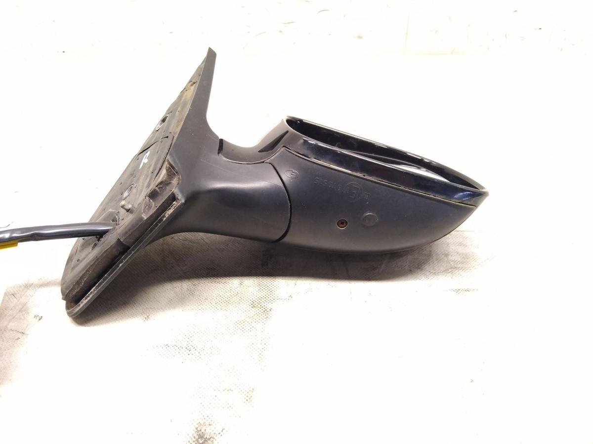 VW Golf 4 1J original Au&szlig;enspiegel rechts manuell L041 Brillantschwarz BJ2000