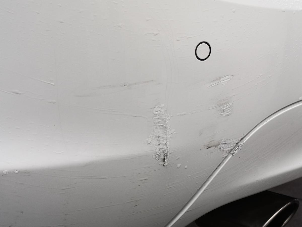 Opel Meriva B original Sto&szlig;f&auml;nger Stange hinten Heck Z474 Casablancawei&szlig; Bj 2013