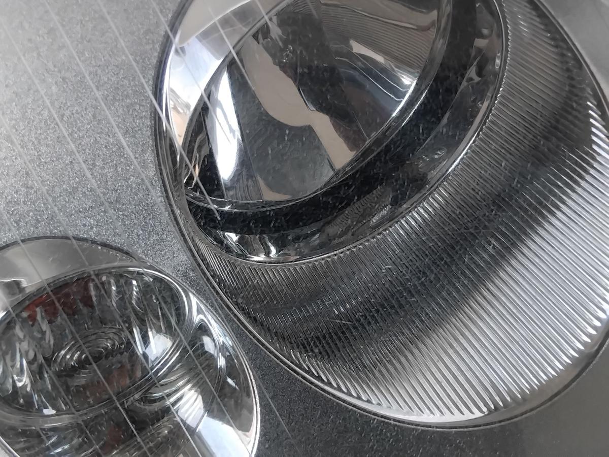VW Caddy 2K original Scheinwerfer rechts 2K0941006B Visteon mit LWR BJ2005 tr&uuml;b