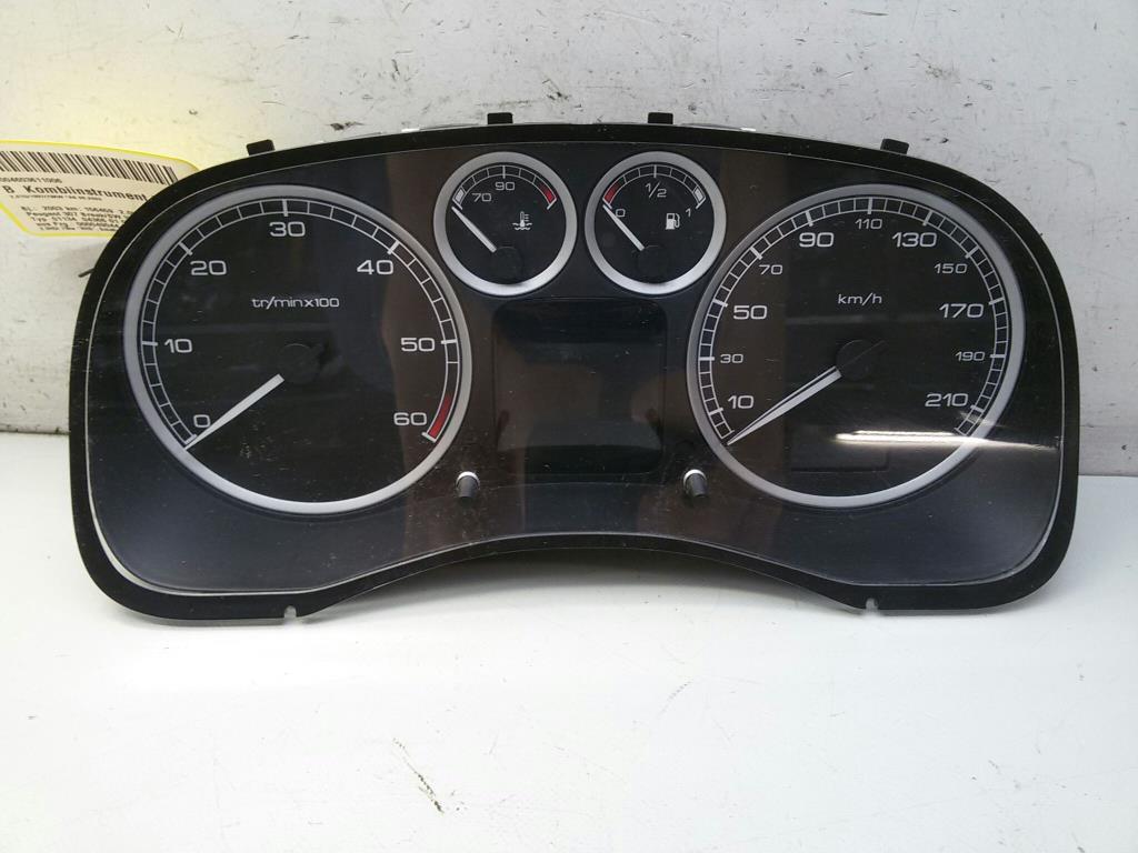 Peugeot 307 9646742480 Tacho Kombiinstrument Kombi SW 2.0HDI 79kw RHS BJ2003