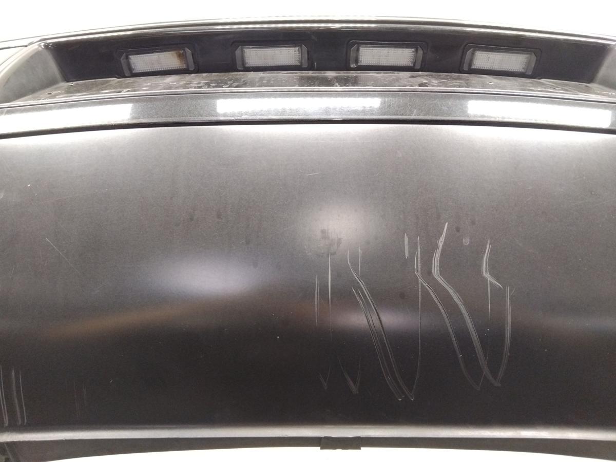 VW Phaeton GP1 orig Sto&szlig;f&auml;nger Sto&szlig;stange hinten mit PDC BJ2007 LR9V tarantellaschwarz