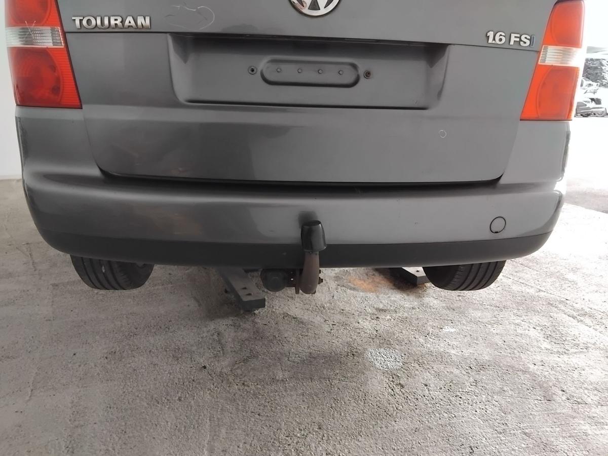 VW Touran 1T original Stoßfänger Stoßstange hinten BJ2006 LD7X platinumgreymetallic