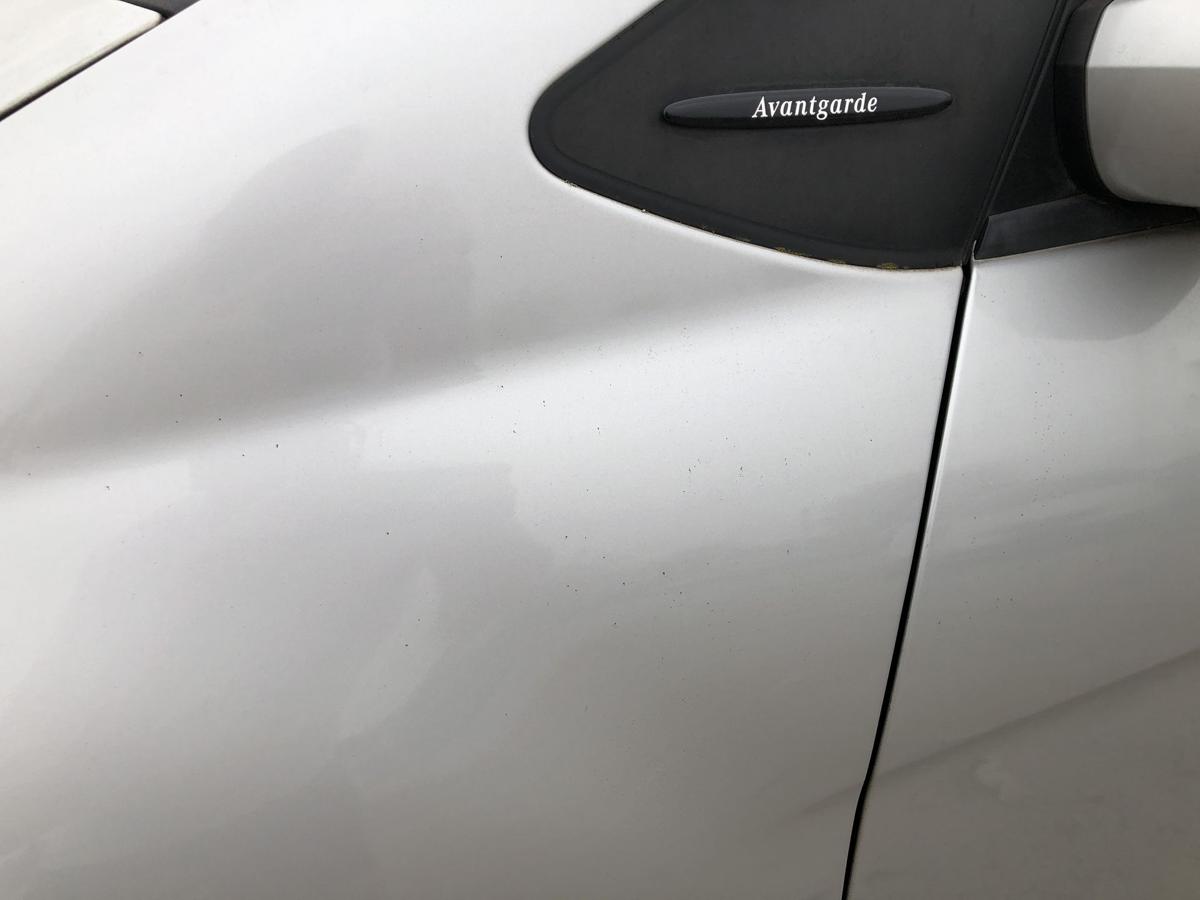 Mercedes A-Klasse W169 Kotfl&uuml;gel vorn links Fahrerseite Seitenwand 761 silber