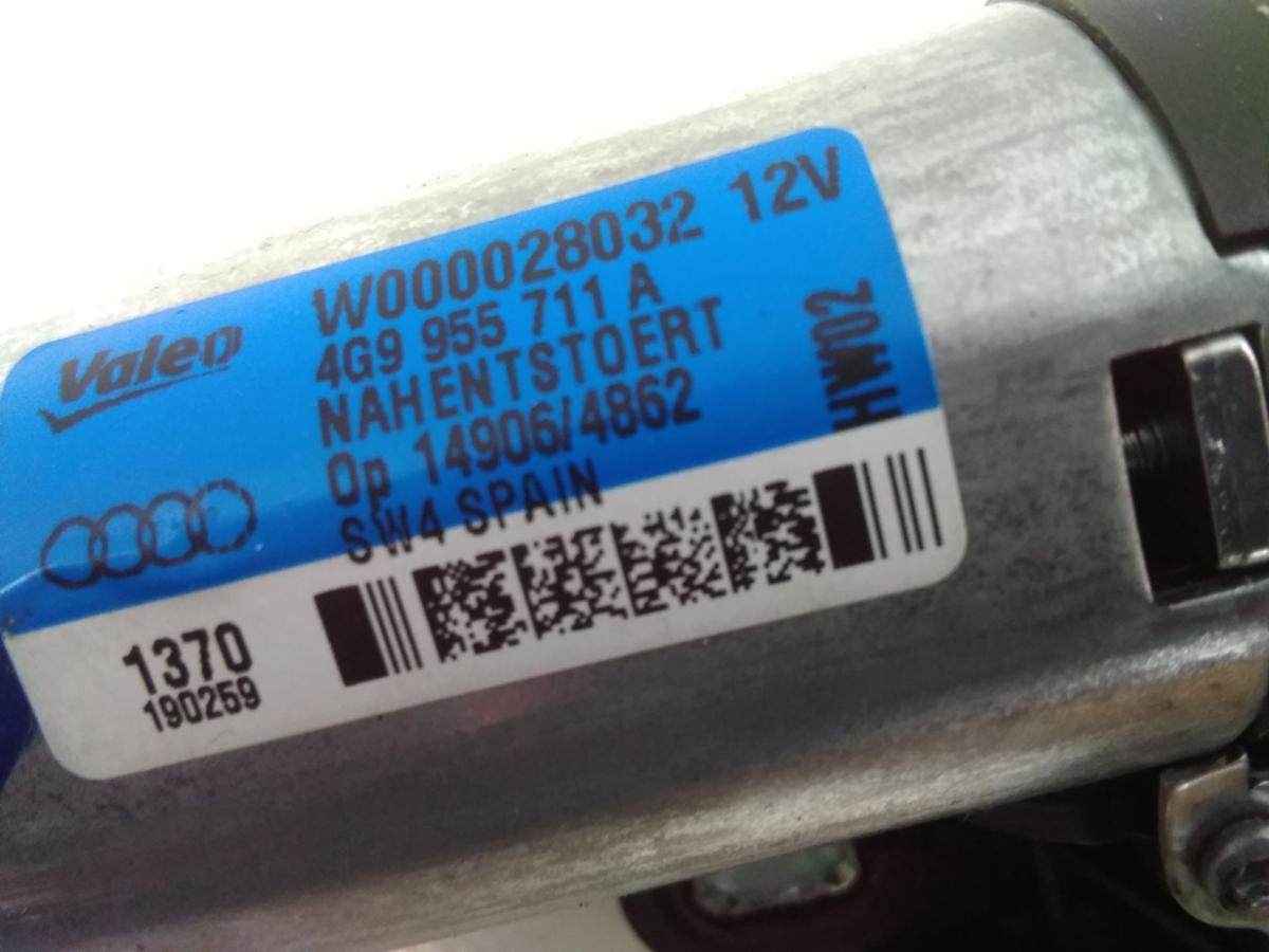 Audi A1 8X original Wischermotor hinten 4G9955711A Valeo