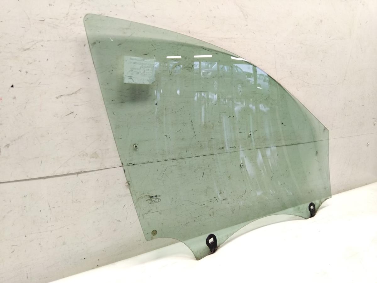 Renault Clio 3 original T&uuml;rscheibe vorn links 5-t&uuml;rig gr&uuml;ncolor BJ2008