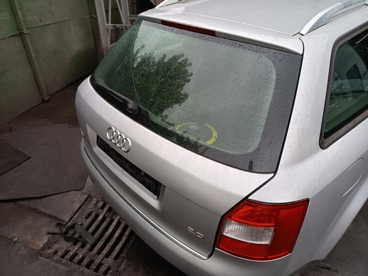 Audi A4 B6 Kombi original Heckklappe mit Scheibe LY7W Silber Bj 2002