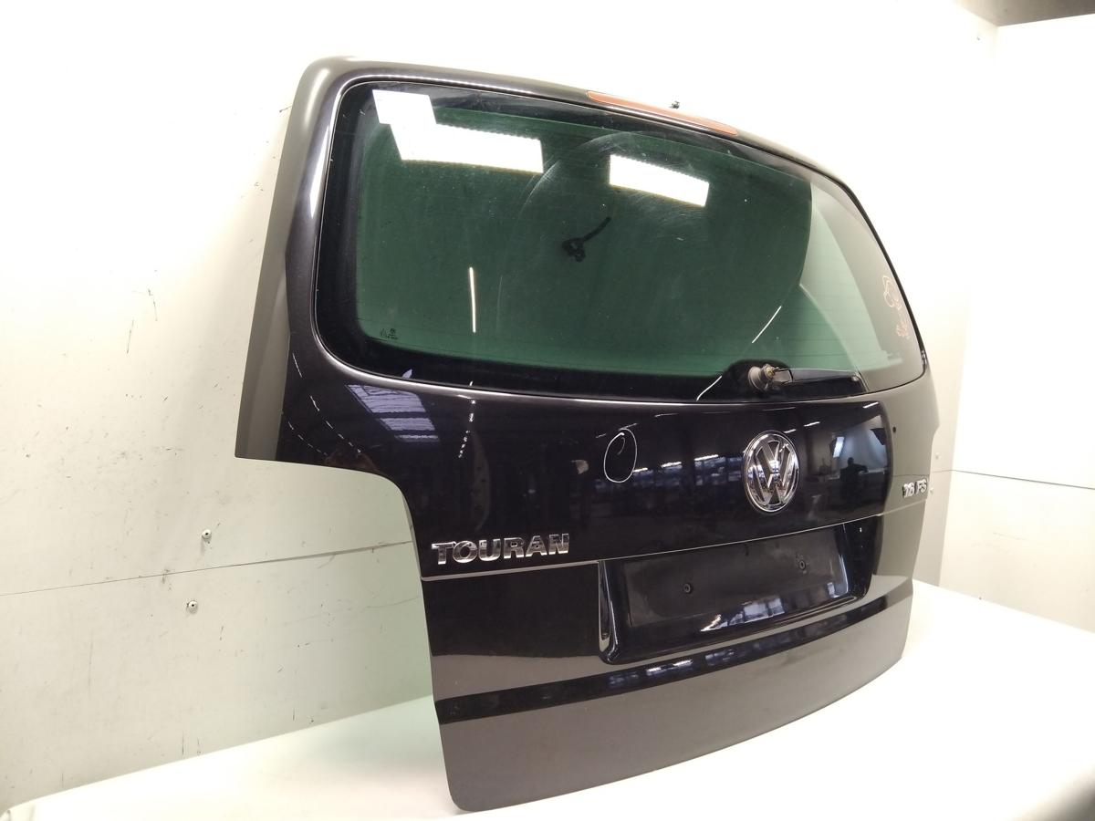 VW Touran 1T Heckklappe schwarzmetallic LC9Z mit Heckscheibe Bj.2003