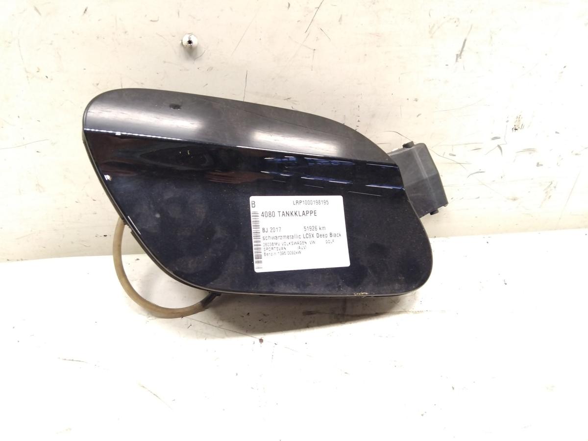 VW Golf Sportsvan original Tankklappe schwarzmetallic LC9X 1.4TSI Bj.2017