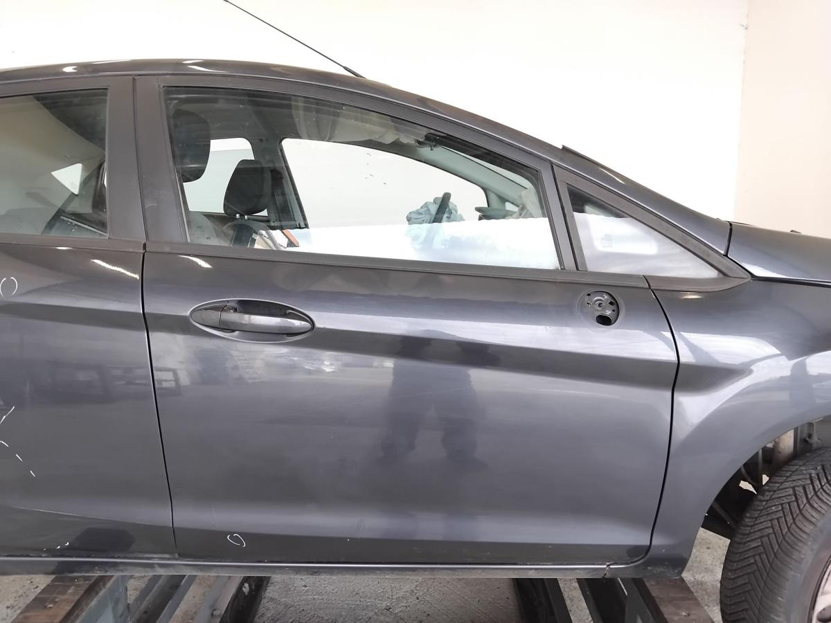 Ford Fiesta JA8 Tür vorn rechts Beifahrertür 5-Türer Royal-Grau Metallic BJ2009