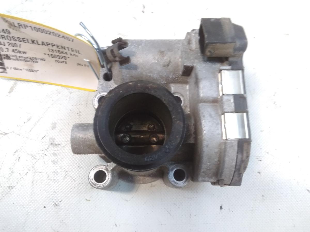 Smart 450 Coupe Fortwo Drosselklappenteil 0003094V007 0.7 45kw 160920 BJ2007