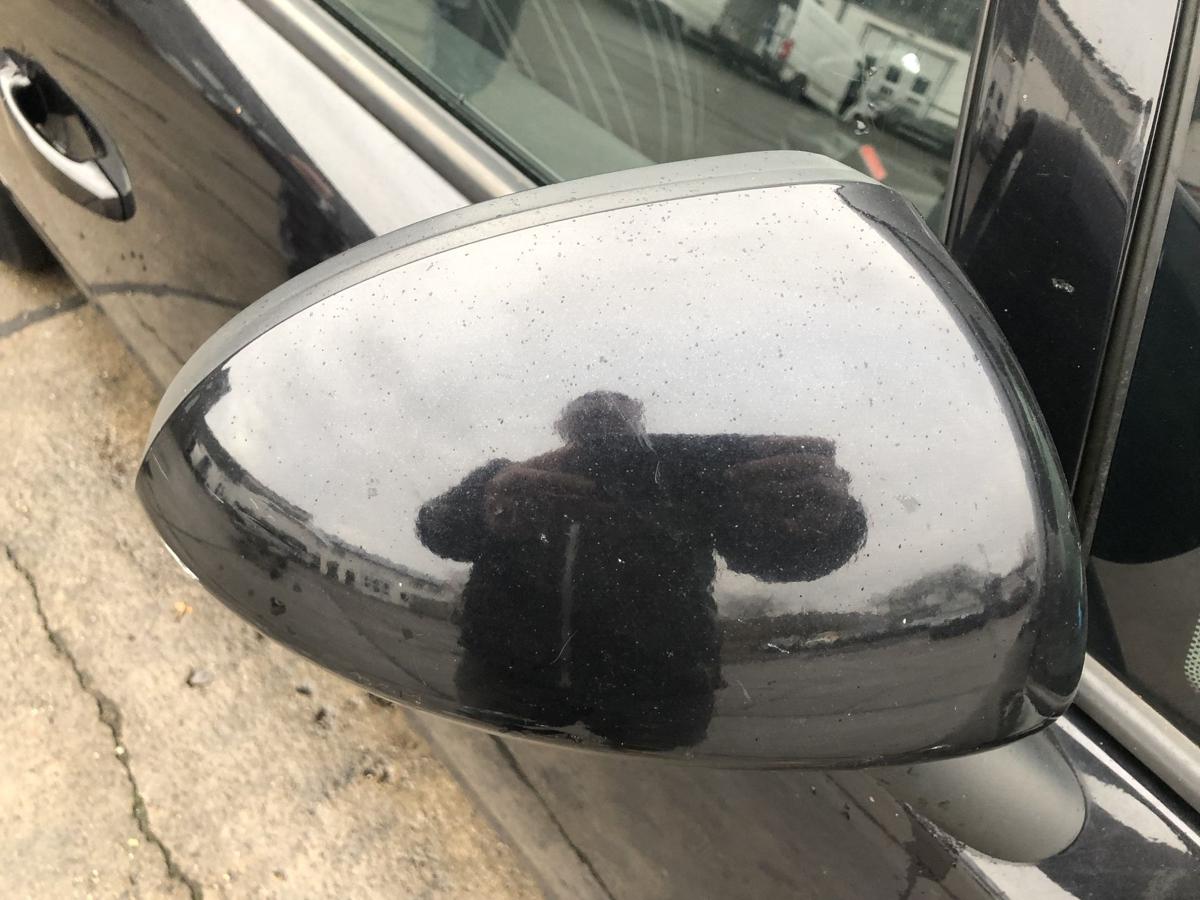 Opel Corsa D Au&szlig;enspiegel rechts R&uuml;ckspiegel elek Verstellung 2HU Saphirschwarz