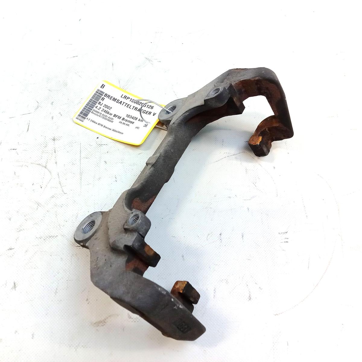 Audi A8 4E D3 original Bremssatteltr&auml;ger Vorderachse rechts 360x34mm Bj.2002