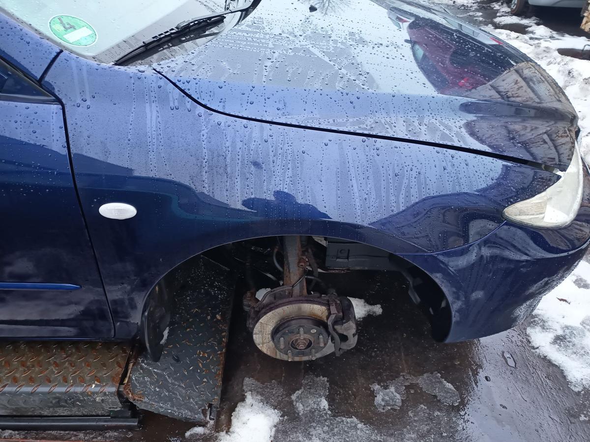 Mazda 6 GG orig Kotfl&uuml;gel vorn rechts Blau Met / vor Facelift 02-05 Bj 2002