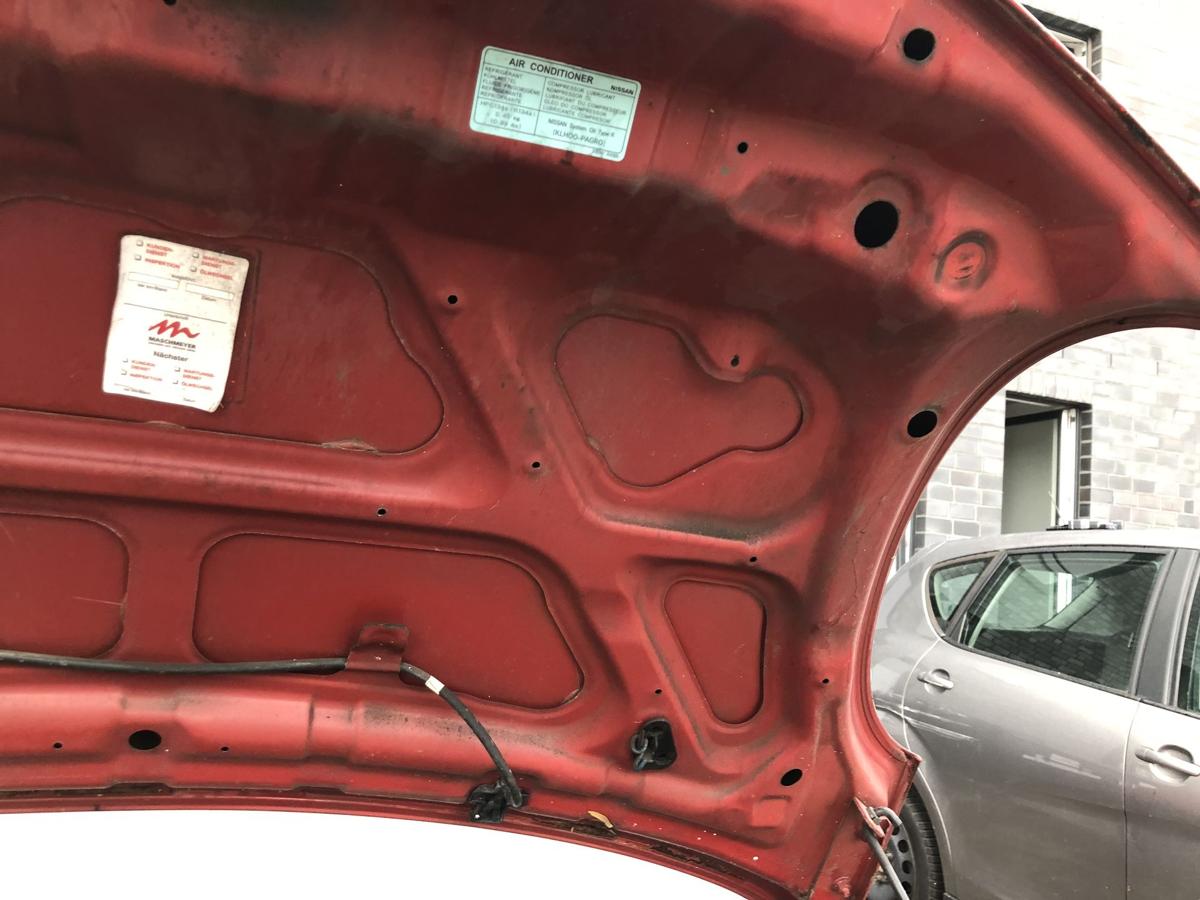 Nissan Micra K12 Motorhaube Haube Klappe Deckel vorn A32 Emotion Red