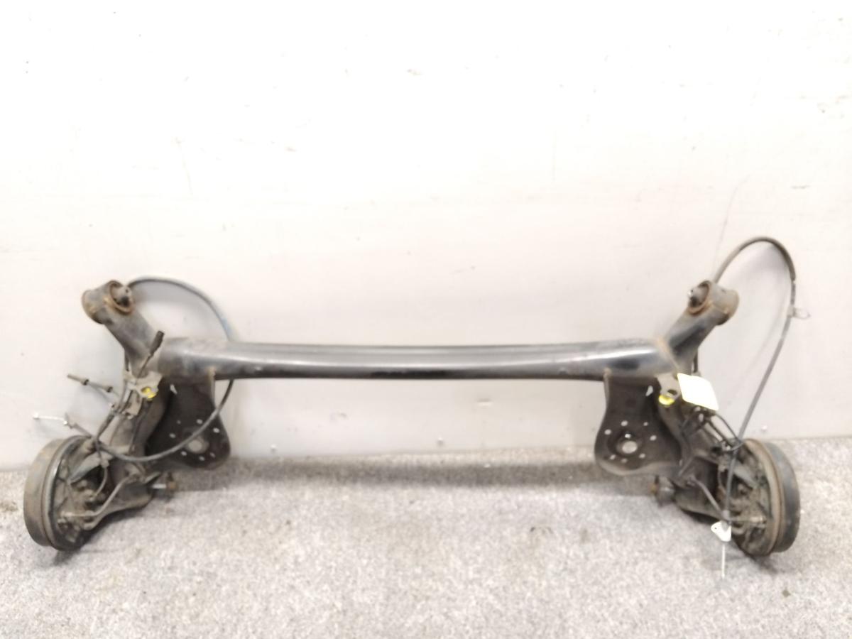 Citroen C1 II original Hinterachse 1.0VTI 51kw 1KR ABS Trommelbremse BJ2014