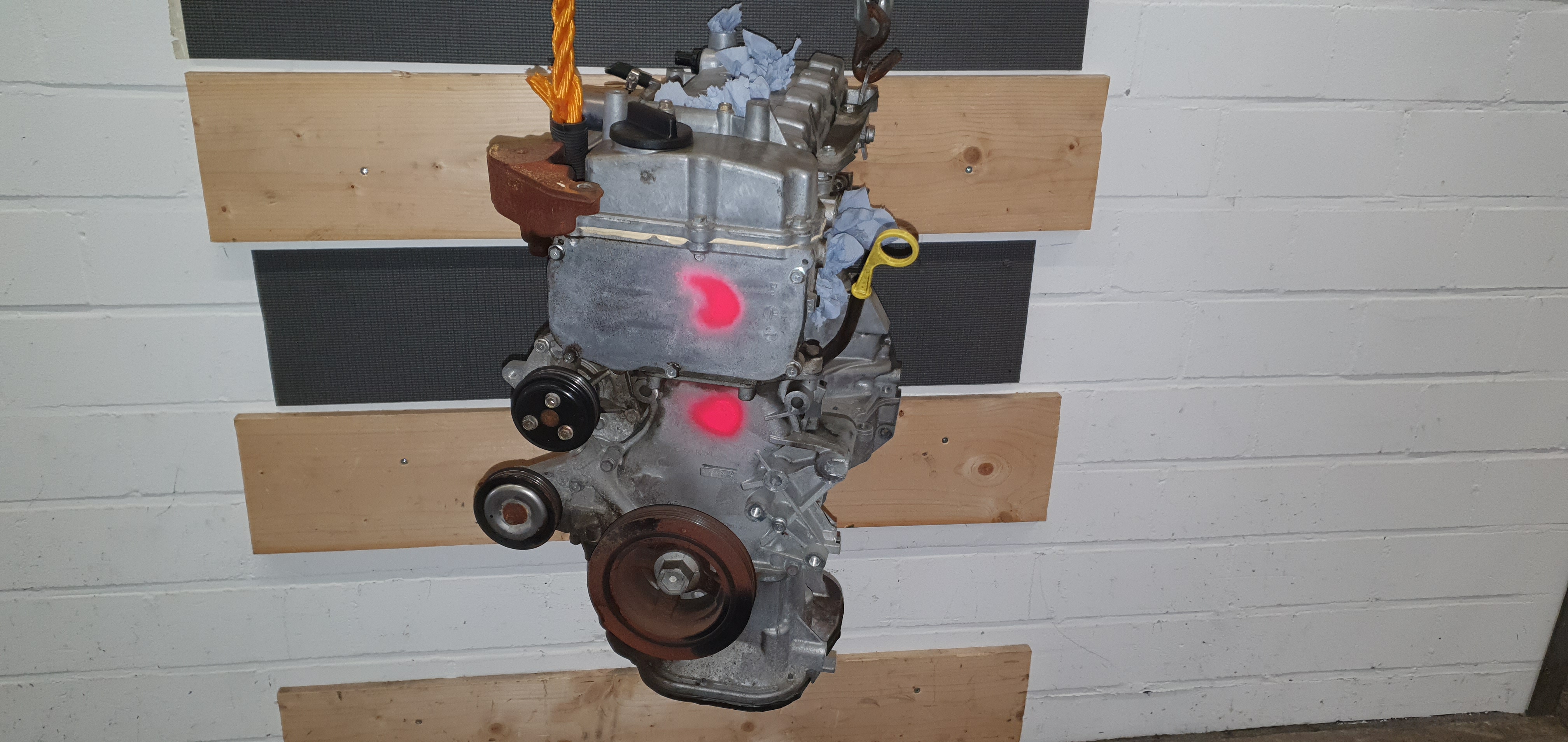 Nissan Note E11CR14DE Motor Engine 1,4 65KW BJ2007