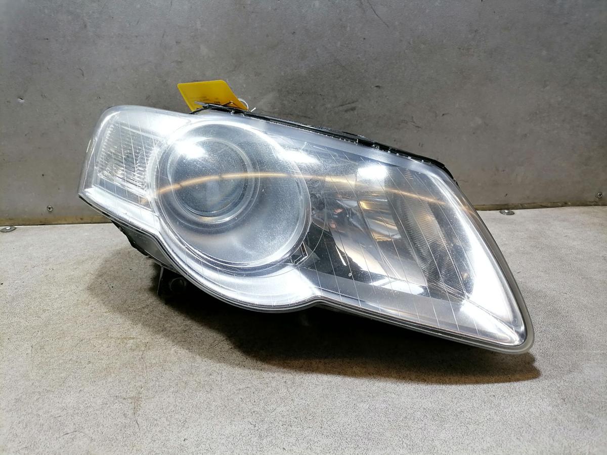 VW Passat 3C B6 original Scheinwerfer rechts Halogen mit LWR leicht vergilbt Bj.2008