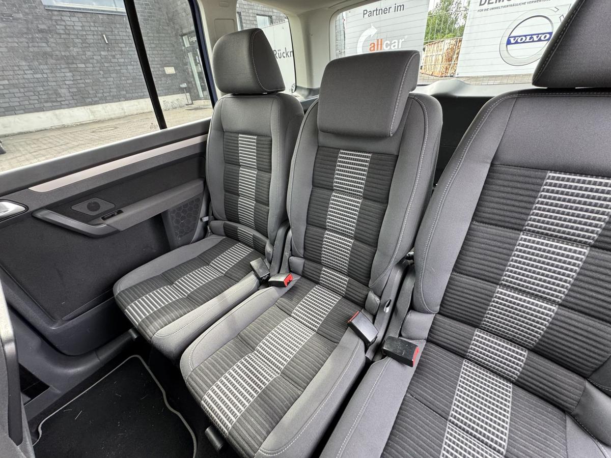 VW Touran 1T original Einzelsitz Mitte Mitte Stoff Grau/Schwarz Bj.2008