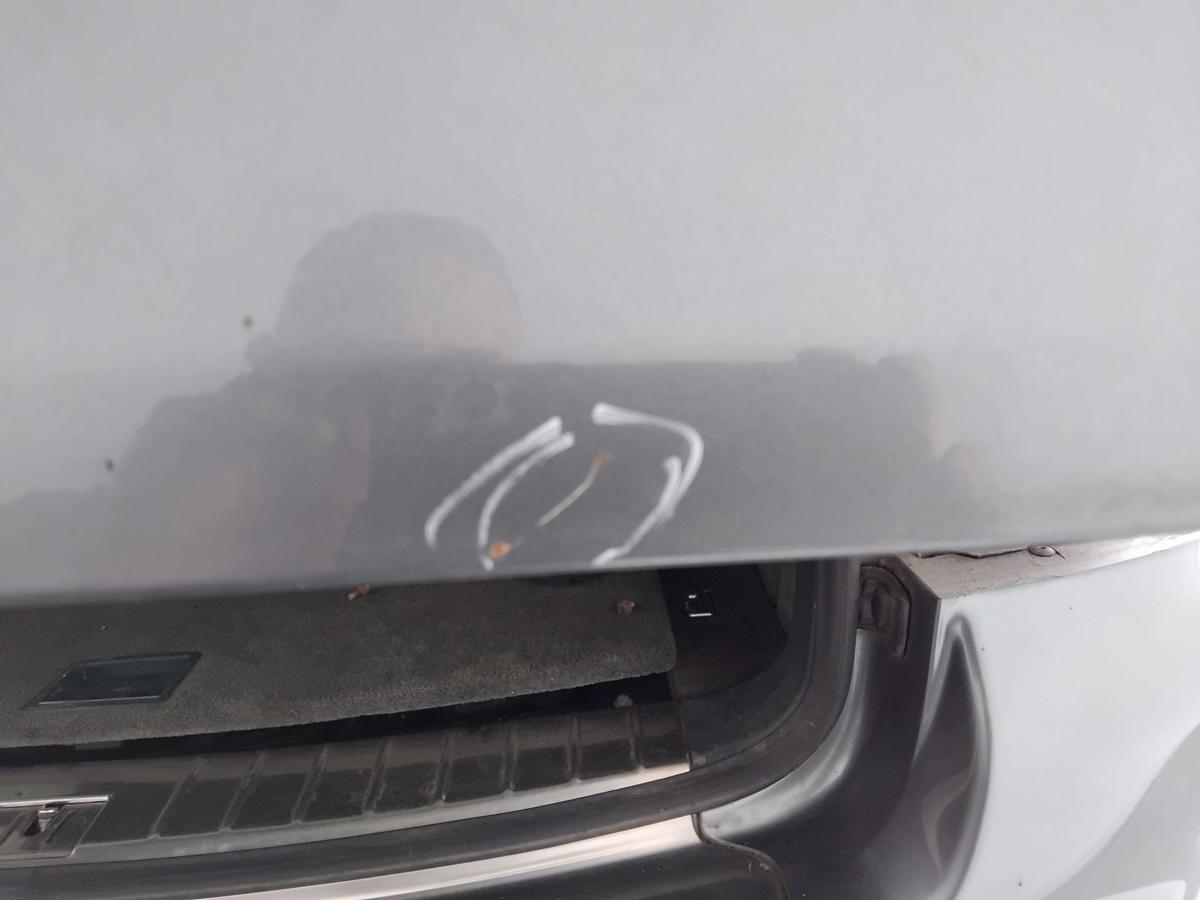 Porsche Cayenne 9PA Turbo Heckklappe LD7Z Titanium inkl. Scheibe dunkel BJ2003