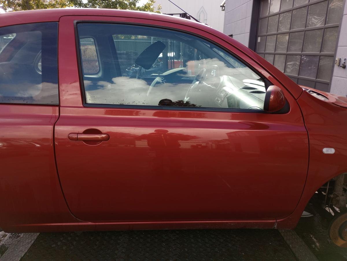 Nissan Micra 3 original Tür rechts Beifahrer 3türer A32 Chilirot met Bj 2005