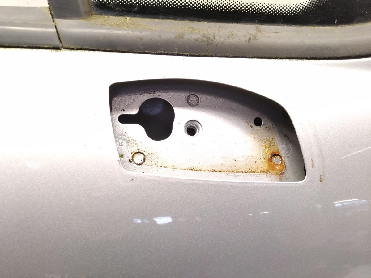 Peugeot 207 SW Tür vorn rechts Beifahrertür silber EZR aluminiumgrau Bj.2007