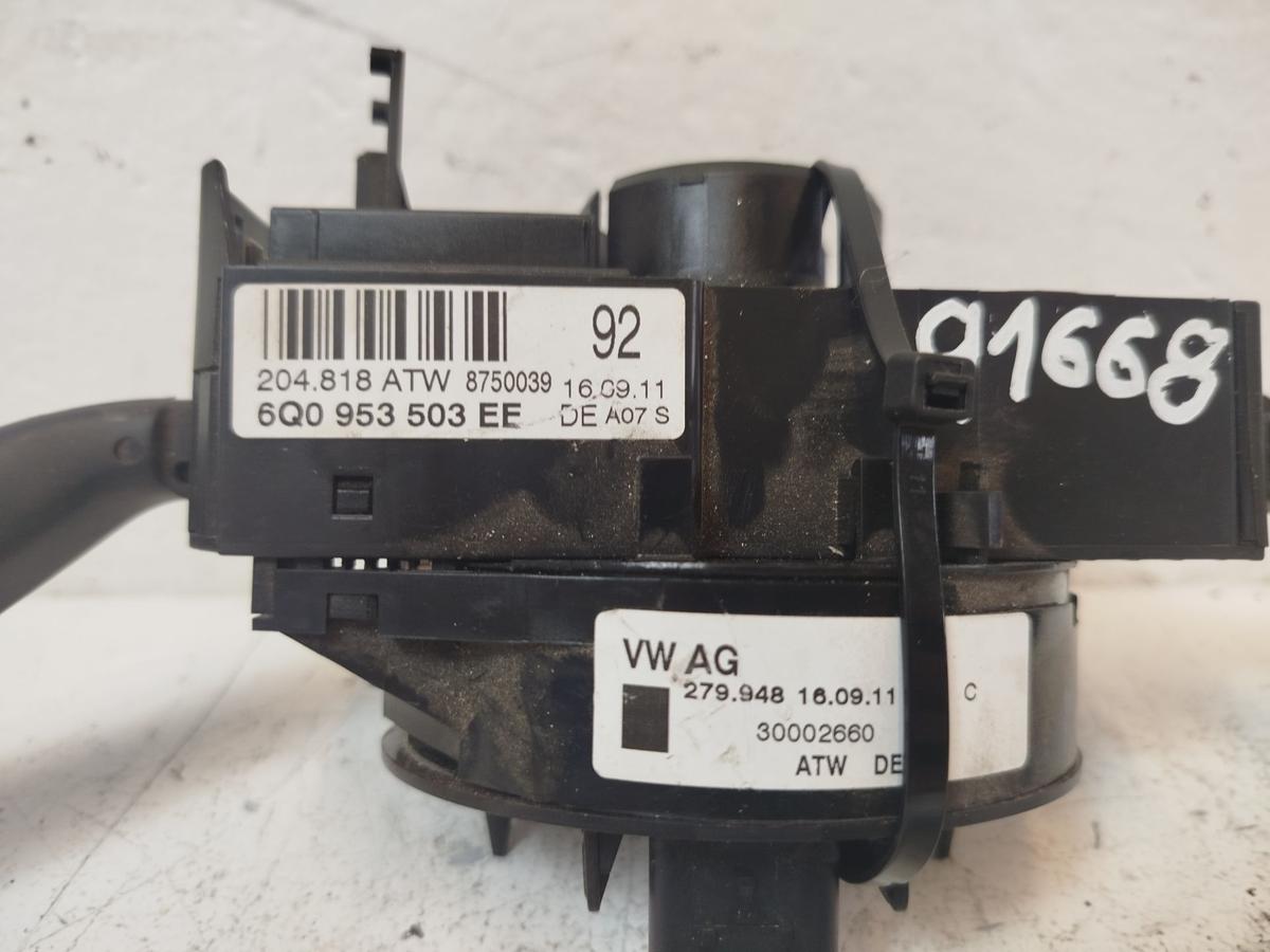 VW Polo 6R Kombischalter Blinkerschalter Wischerschalter Lenkstockschalter