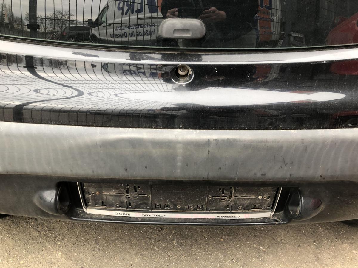 Citroen C1 Typ P Sto&szlig;f&auml;nger hinten Hecksch&uuml;rze Hecksto&szlig;stange EXY Onyx schwarz
