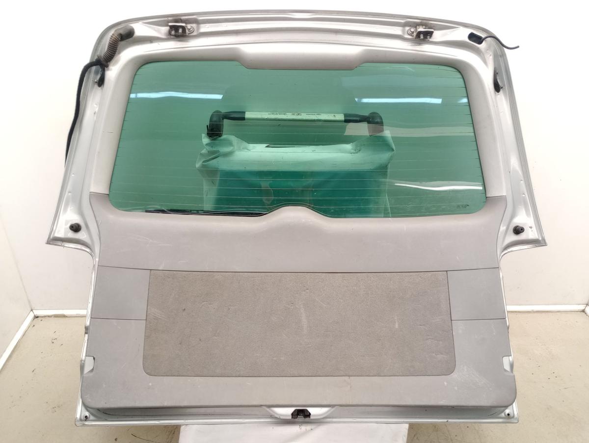 VW Sharan orig Heckklappe mit Scheibe Bj 2002 LB7Z Satinsilber