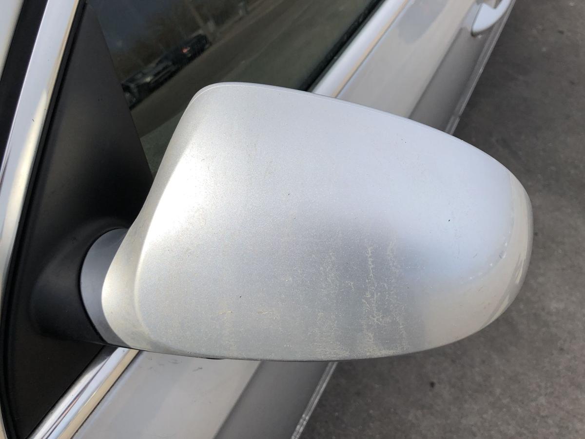 VW Passat 3C B6 Spiegel Au&szlig;enspiegel links R&uuml;ckspiegel elekt LA7W Reflexsilber