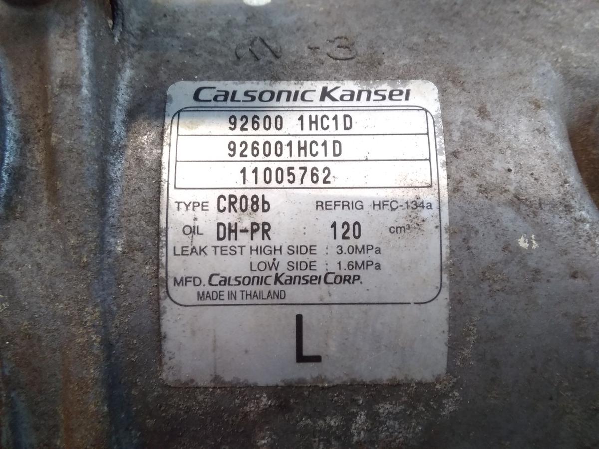 Nissan Micra 4 K13 original Klimakompressor 1.2 72kw HR12 Bj.2013