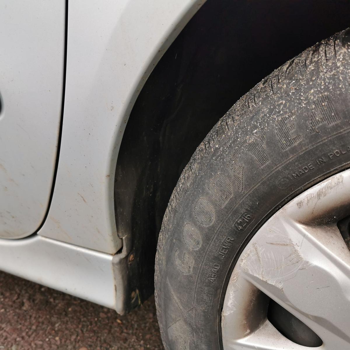 Renault Megane Scenic JA Kotflügel Fender vorn rechts MV632 Grey Boreal