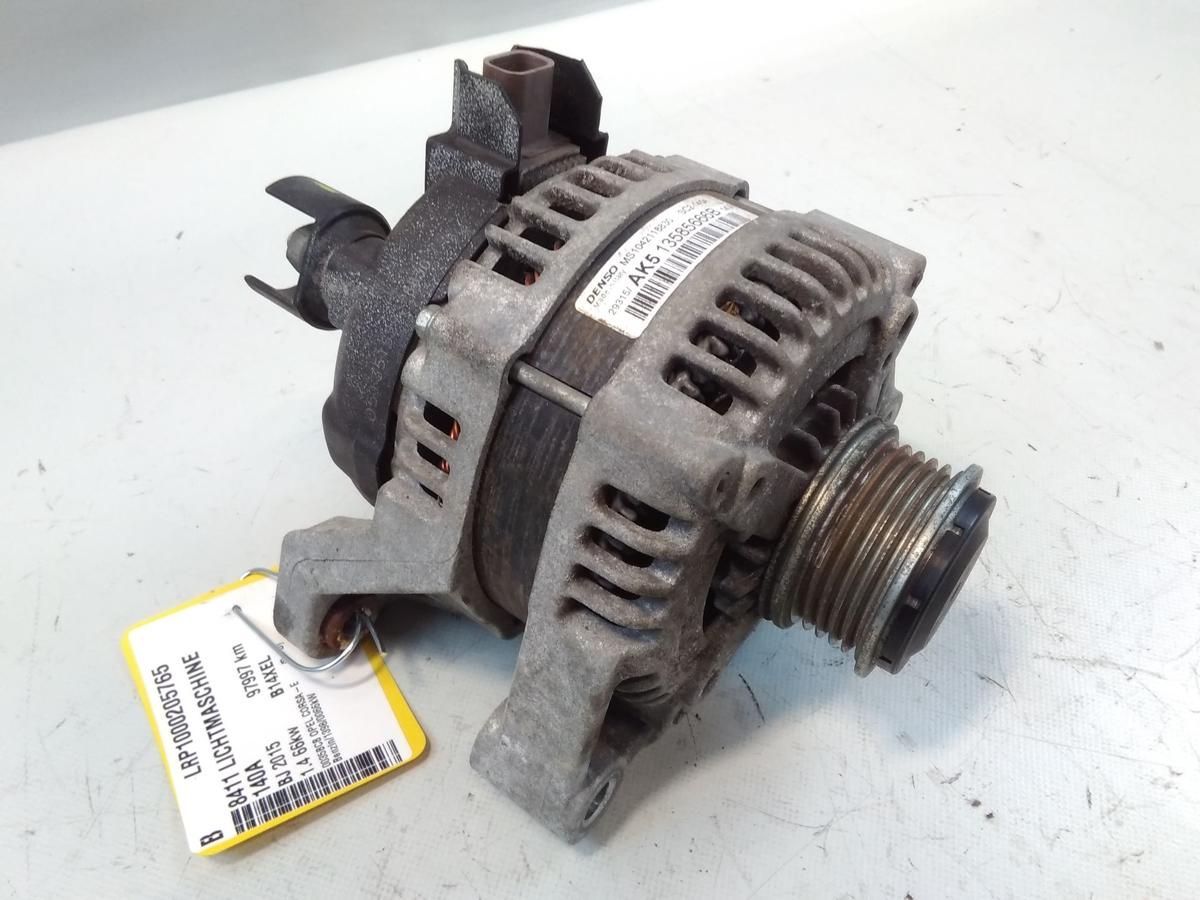 Opel Corsa E original Lichtmaschine Generator 140A 1.4 66kw B14XEL Bj.2015