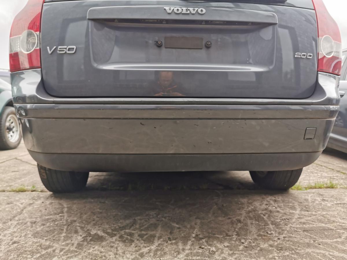 Volvo V50 M Stossfänger Stossstange Bumper hinten 45500 Titanium Grey TEXT