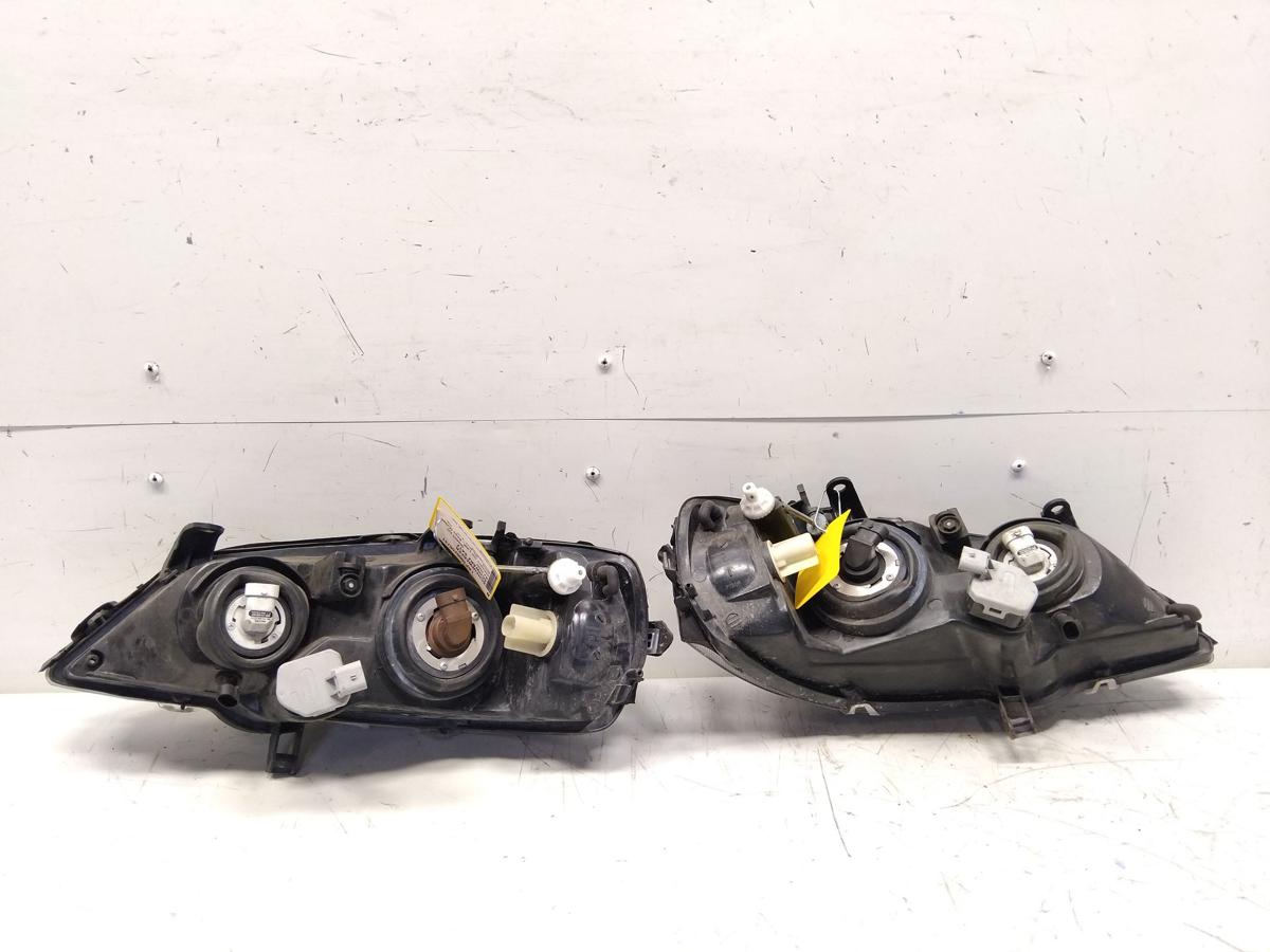Opel Astra G Satz Scheinwerfer schwarz mit LWR Bj.2000