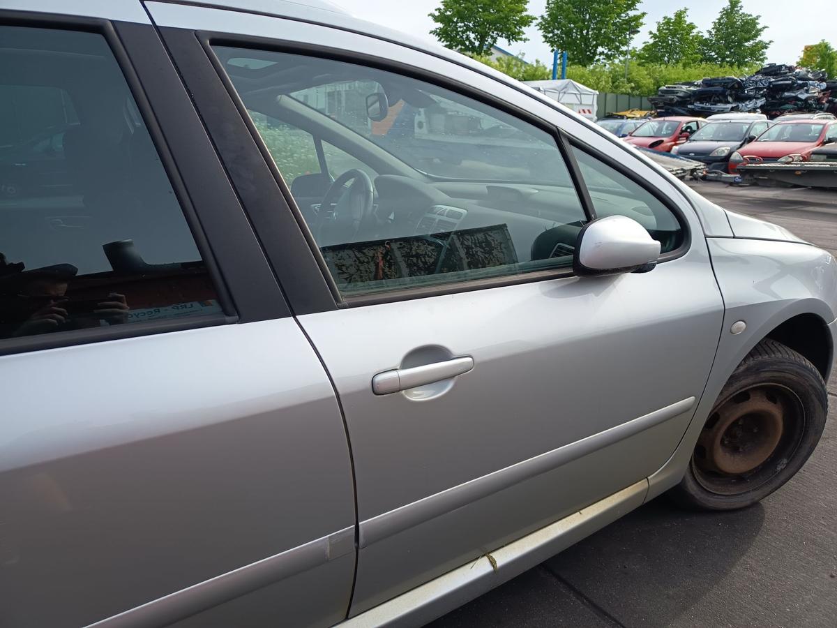 Peugeot 307SW original T&uuml;r vorne rechts EZR Aluminiumgrau Baujahr 2004
