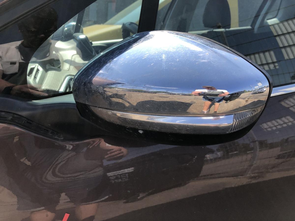 Peugeot 2008 I CU Außenspiegel links Seitenspiegel elektrisch Anklapp Chrom