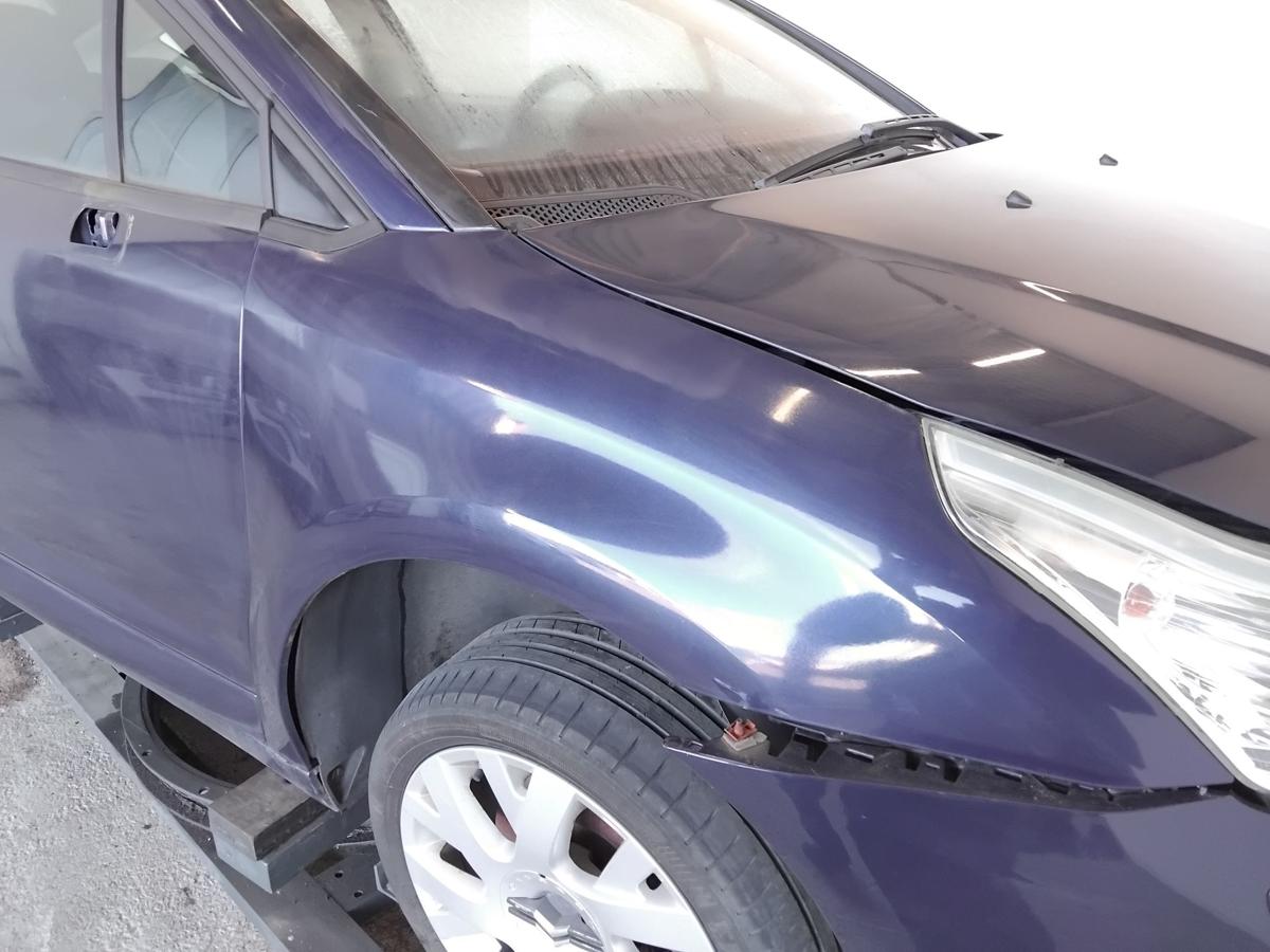 Citroen C4 original Kotfl&uuml;gel vorn rechts KPU Oriental Blau Metallic BJ2007